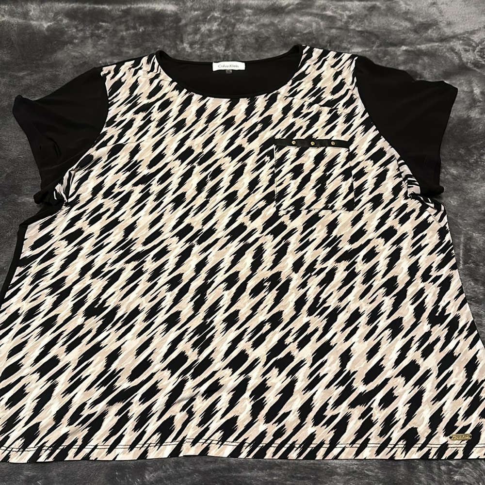 Calvin Klein 2x Top short sleeve
